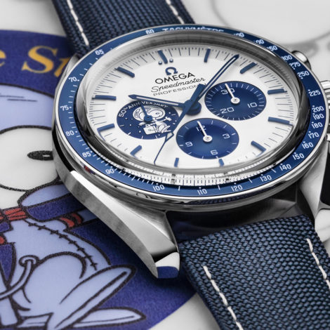 Omega Celebrates The Silver Snoopy Award’s 50th Anniversary With New Speedmaster Moonwatch fake Watches